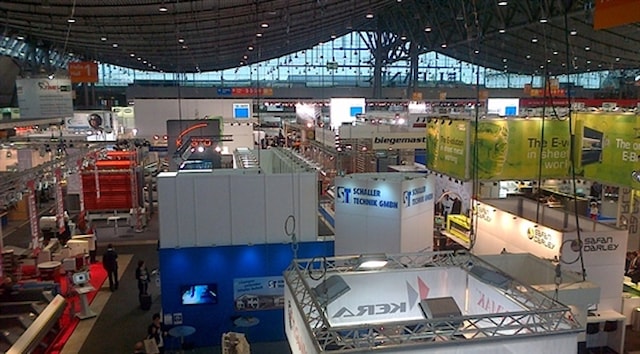 Tromont Sales team in Stuttgart, Blechexpo – International trade fair for sheet metal working